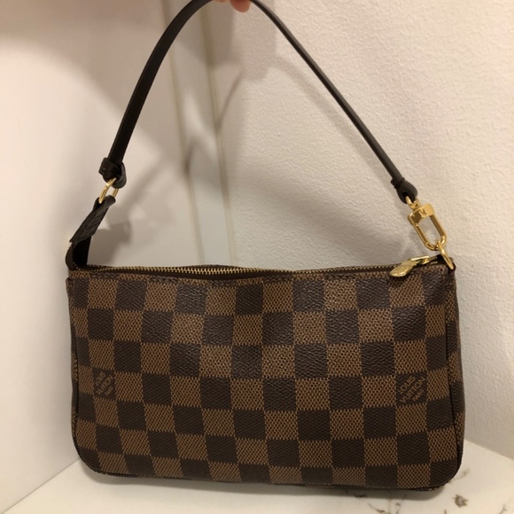 Louis Vuitton Pouchette Damier Ebene Clutch - Picture 2 of 7